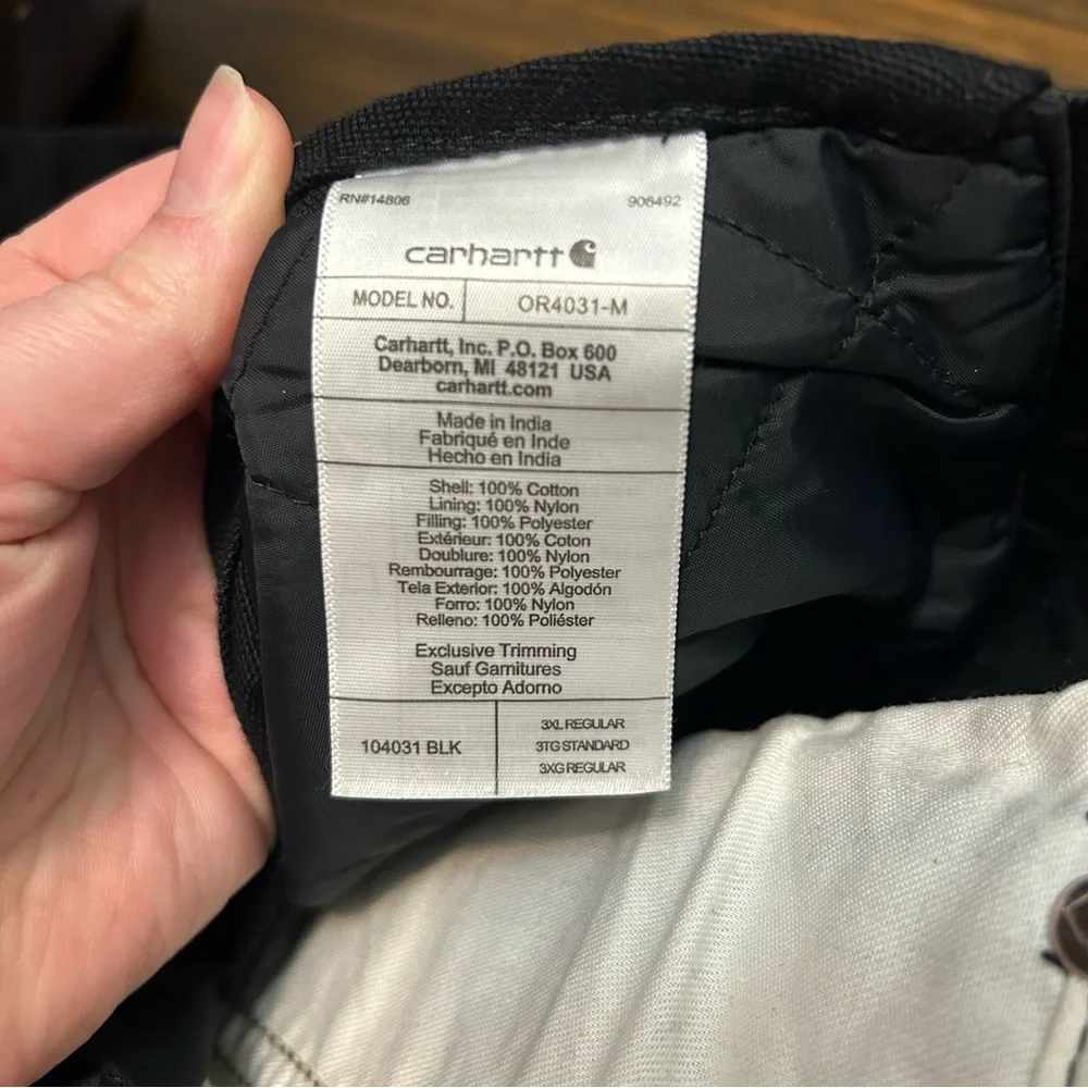 Carhartt durable black